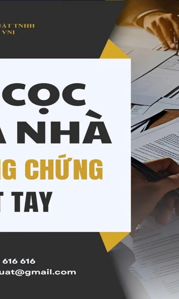 Khi đặt cọc mua nhà nên đặt cọc viết tay hay đặt cọc công chứng